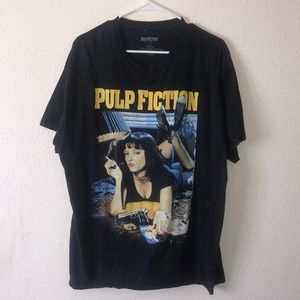 Pulp Fiction Black Graphic Tee
